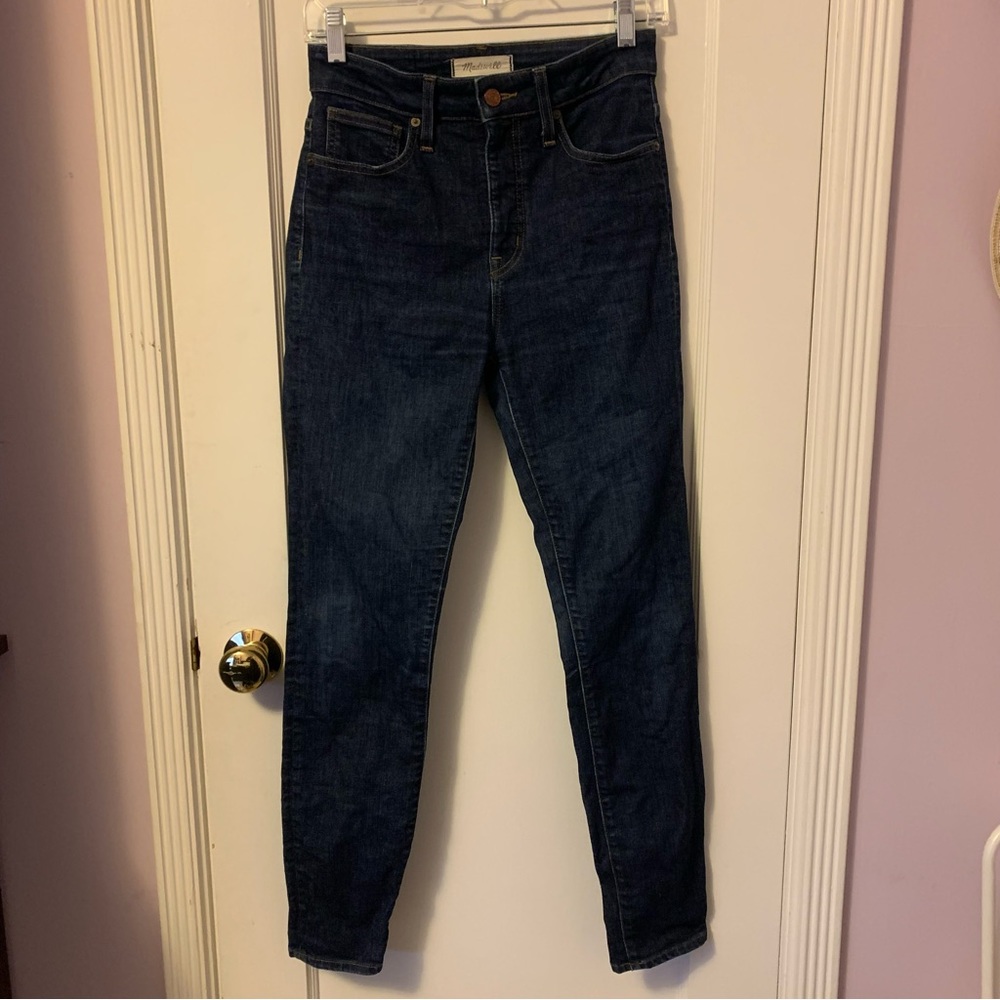 Madewell curvy high-rise skinny jeans